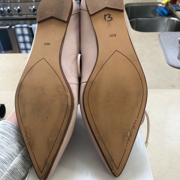 Halogen “Owen” Pointy Toe Lace Up Ghillie Flat - Picture 5 of 6